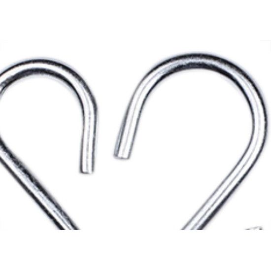 Gancho Tipo S Zincado N.2 C/100 Sao Raphael