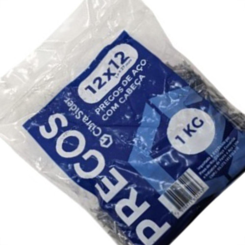 Prego Polido Cibra C/Cabeça  12X12 (1,80X28mm)