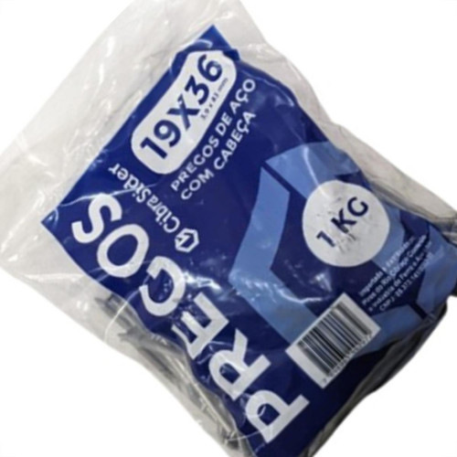Prego Polido Cibra C/Cabeça  19X36 (3,90X83mm)