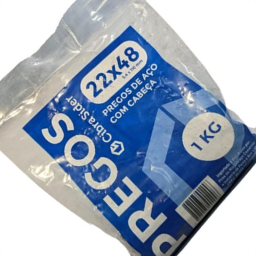 Prego Polido Cibra C/Cabeça  22X48 (5,40X110mm)