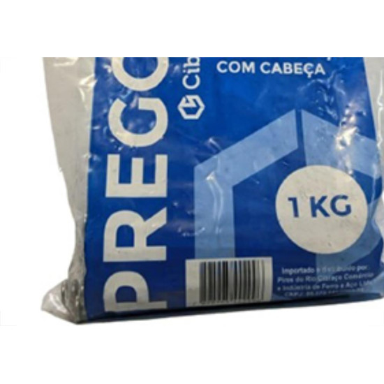 Prego Polido Cibra C/Cabeça  22X48 (5,40X110mm)