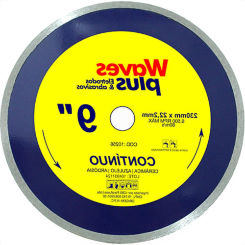 Disco Diam Waves Continuo 9 X 230Mm