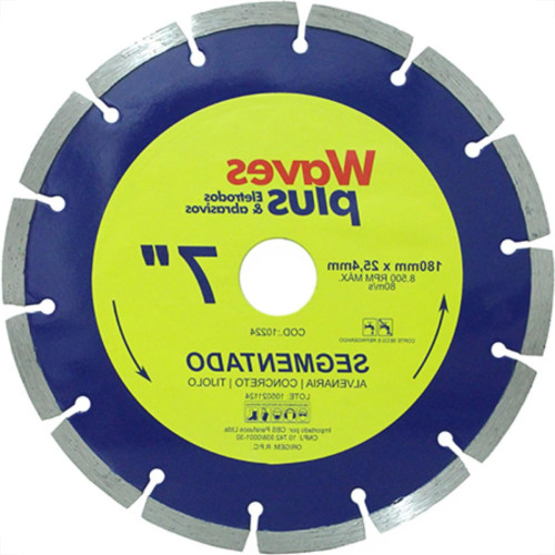 Disco Diam Waves Segmentado 7 X 180Mm