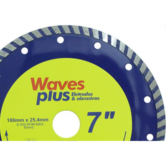Disco Diam Waves Turbo 7 X 180Mm