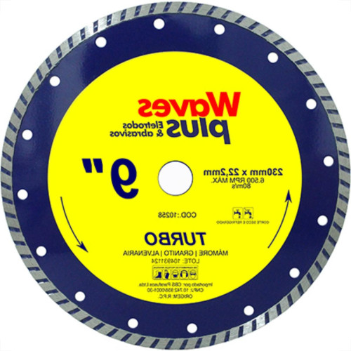 Disco Diam Waves Turbo 9 X 230Mm