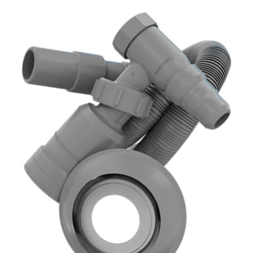 Adaptador P/Maq L.Roupa Blukit Saida Kit 459