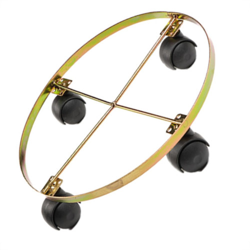 Suporte P/Vaso Rast.Iguatem 4Rodas 31Cm - Kit C/5 Unidades