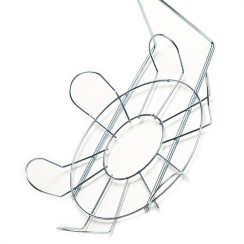 Suporte P/Vaso Margarida Iguate N2 Prata - Kit C/5 Unidades