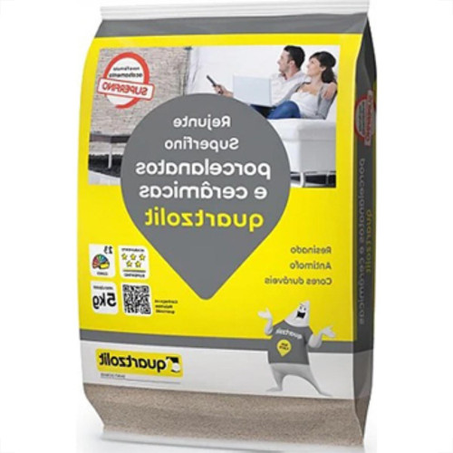 Rejunte Quartz Porcel/Ceram Branco 5K - Kit C/6 Saco
