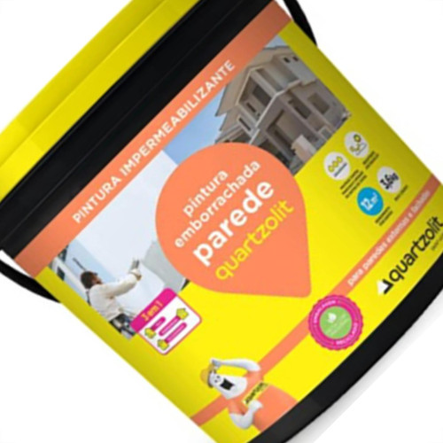 Quartzolit Pint.Emborrachad Parede 3.6Lt