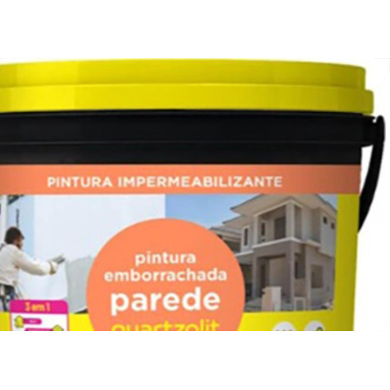 Quartzolit Pint.Emborrachad Parede 3.6Lt