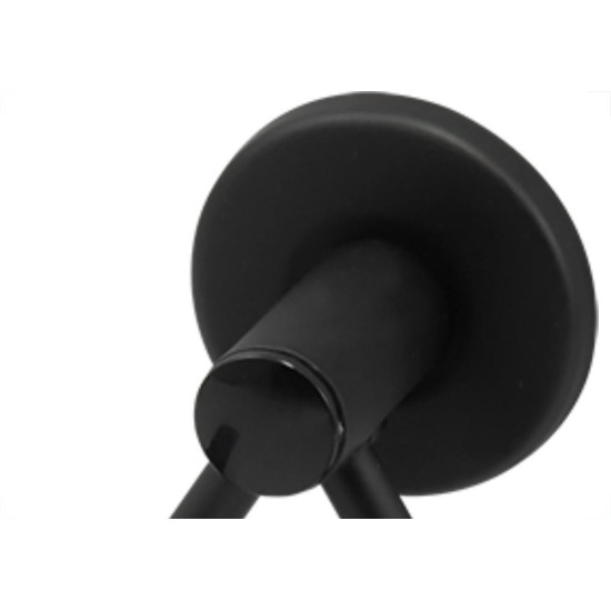 Cabide Parede Duplo Hidrolar Preto