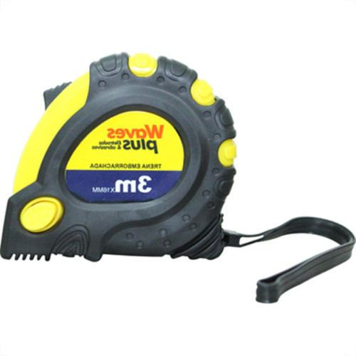 Trena 3Mt Emborrachado 16Mm Amarelo Waves