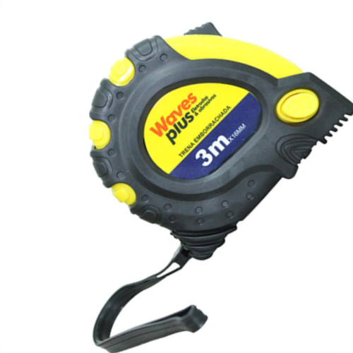 Trena 3Mt Emborrachado 16Mm Amarelo Waves