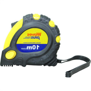 Trena 10Mt Emborrachado 25Mm Amarelo Waves