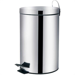 Lixeira Inox Mor 12L Com Pedal