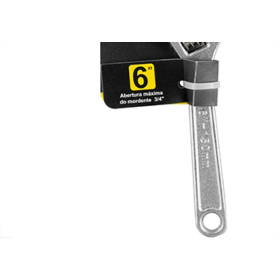 Chave Inglesa Eda 06'' 6Ep
