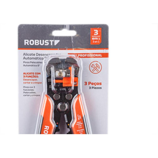 Alicate Descascar Fios 8 Autom Robust