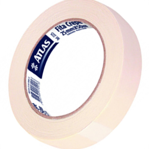 Fita Crepe Atlas 24Mm X 50Mt - Kit C/6 Unidades
