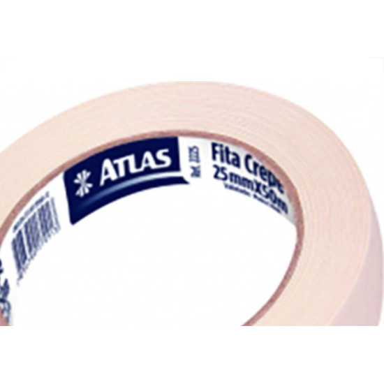 Fita Crepe Atlas 24Mm X 50Mt - Kit C/6 Unidades