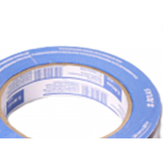 Fita Crepe Atlas Imobiliaria Azul 24Mmx50M