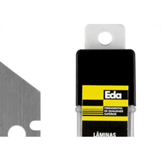Lamina P/Estilete Retratil Eda Oaf C/10