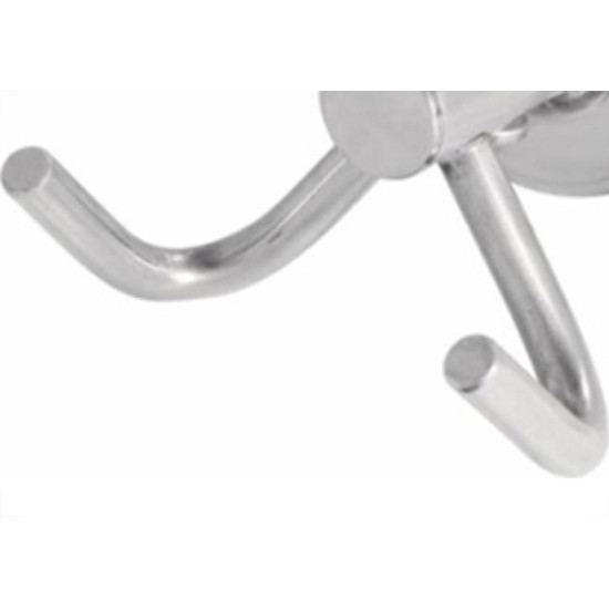 Cabide Clarainox Duplo Cromado