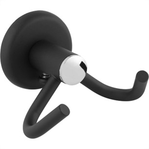 Cabide Clarainox D Duplo Preto