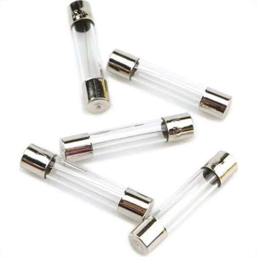 Fusivel Vidro 20Ag 10A Pequeno Jr Iluminacao - Kit C/50 Unidades