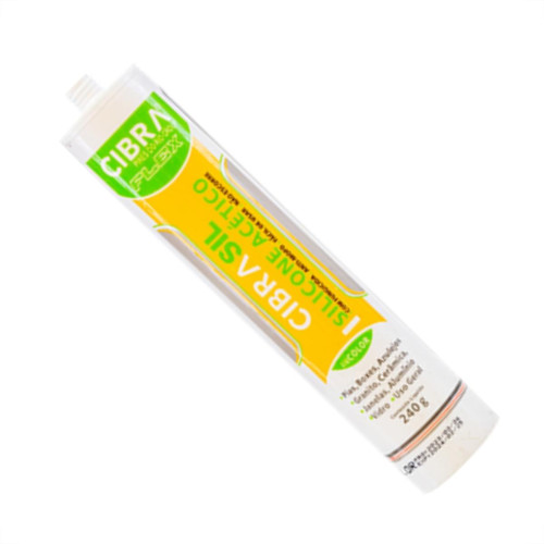 Cola Silicone 240G Cibra Transp