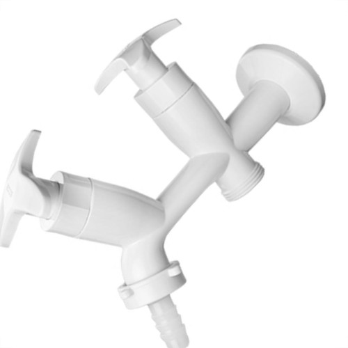 Torneira Abs Socel Maquina Lavar 1/2-3/4 Branco 1/4V