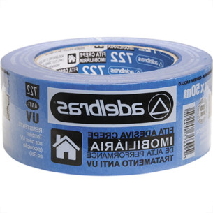 Fita Crepe Adelbras Imobil. Azul 48Mmx50M