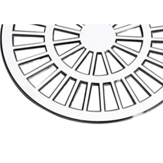 Grelha Plast Red Cromado 15X15 Luconi