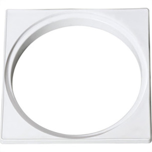 Porta Grelha Quadr.Branco 15X15 Luconi