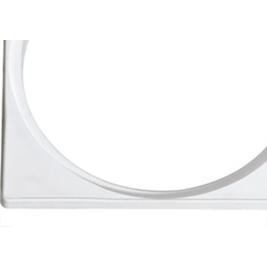 Porta Grelha Qd P/Grelh Red Branco 15X15 Luc