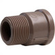 Adaptador Curto Shiva 1 Marrom - Kit C/10 Unidades