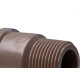 Adaptador Curto Shiva 1 Marrom - Kit C/10 Unidades