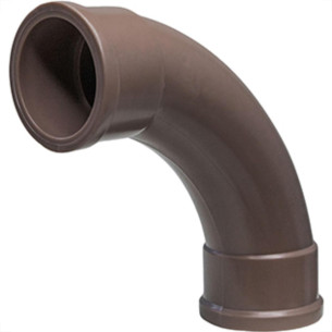 Curva Shiva 1.1/2 X 90 Marrom - Kit C/10 Unidades