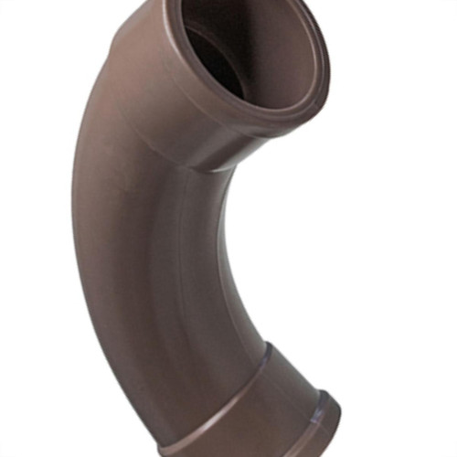 Curva Shiva 1.1/2 X 90 Marrom - Kit C/10 Unidades