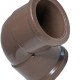 Cotovelo Shiva PVC Liso Liso D 1.1/4 X 90 Marrom - Kit C/10 Unidades
