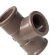 Tee Shiva Lll E 1.1/2 Marrom - Kit C/10 Unidades