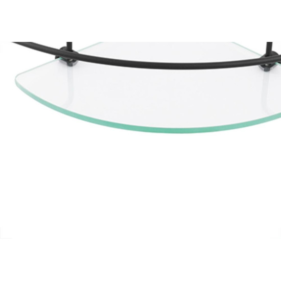 Porta Shampoo Canto Clara Preto