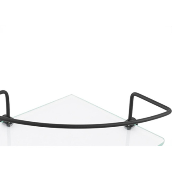 Porta Shampoo Canto Clara Preto