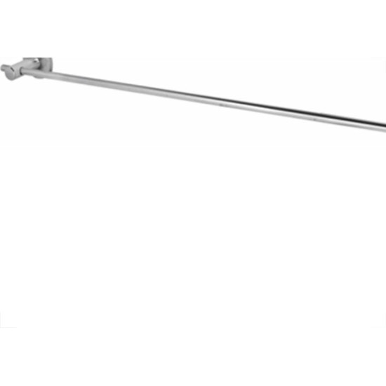 Porta Toalha Barra Clara Cromado