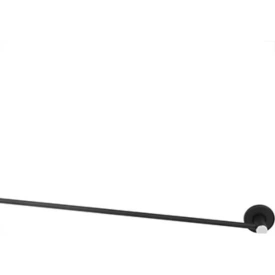 Porta Toalha D Barra Clara Preto