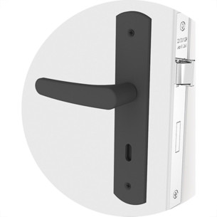 Fechadura Soprano Ipanema Int 3022 Preto