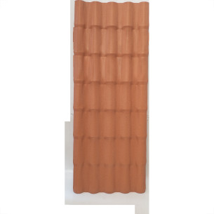 Telha Pvc Colonial 2,30X0,88 Terracota