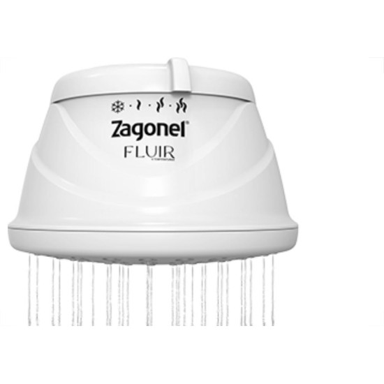 Ducha Zagonel Fluir 4T 5500W 127V Branco