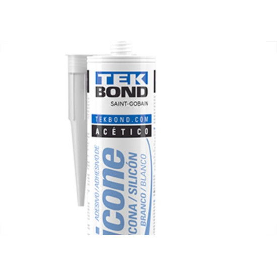 Cola Silicone 256G Tekbond Branco