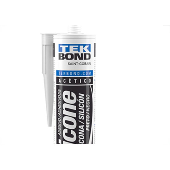 Cola Silicone 256G Tekbond Preto